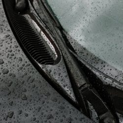Photo of Car Wipers With Water Drops